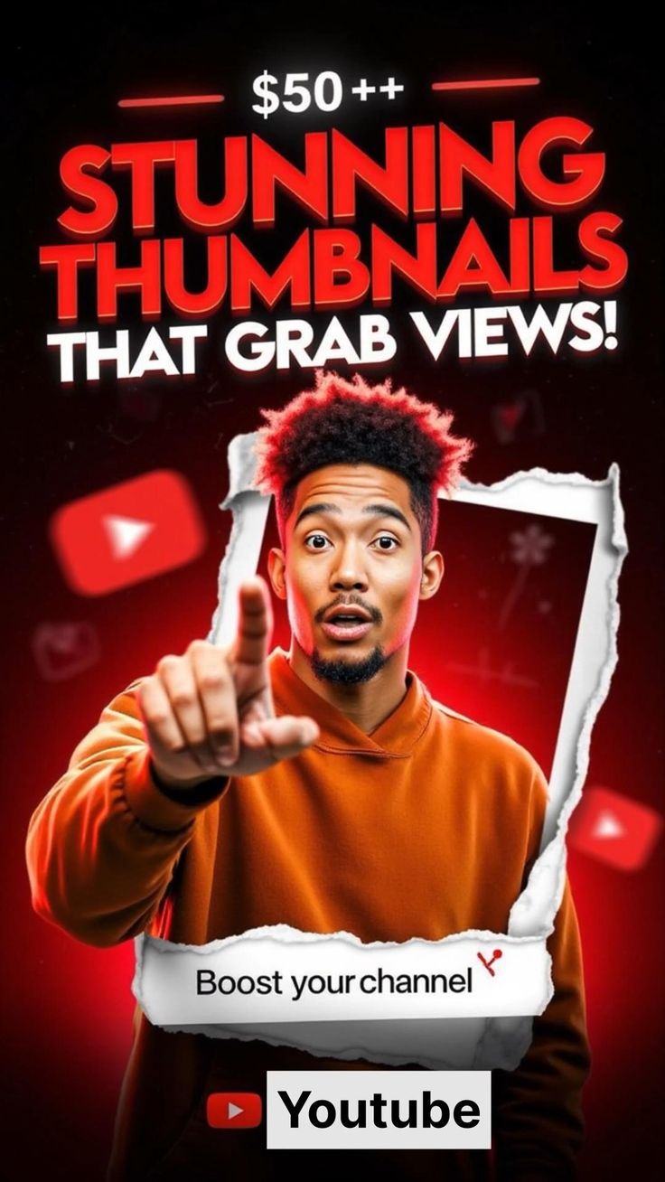YouTube Thumbnail Design